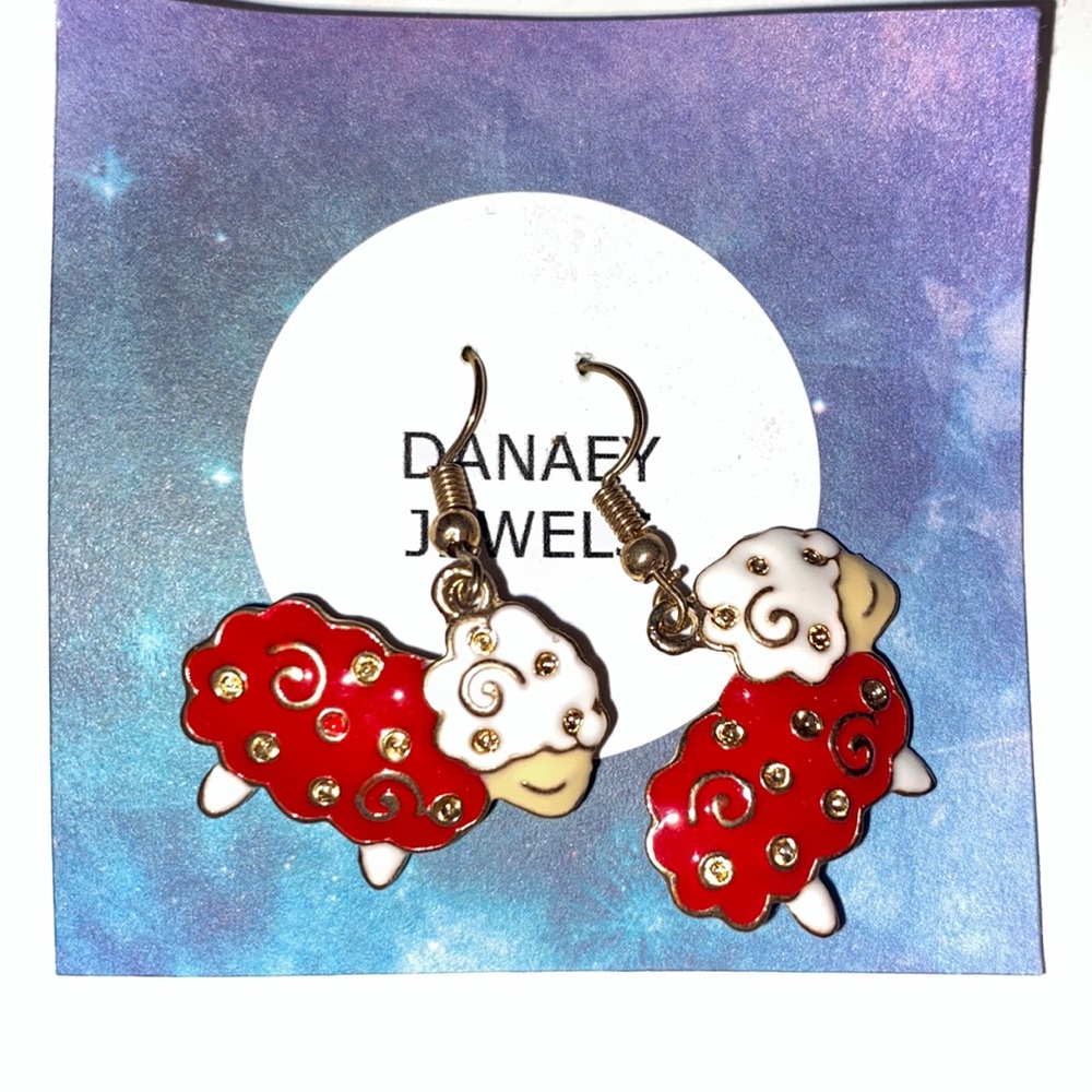 Handmade earrings. Lead and nickel free.